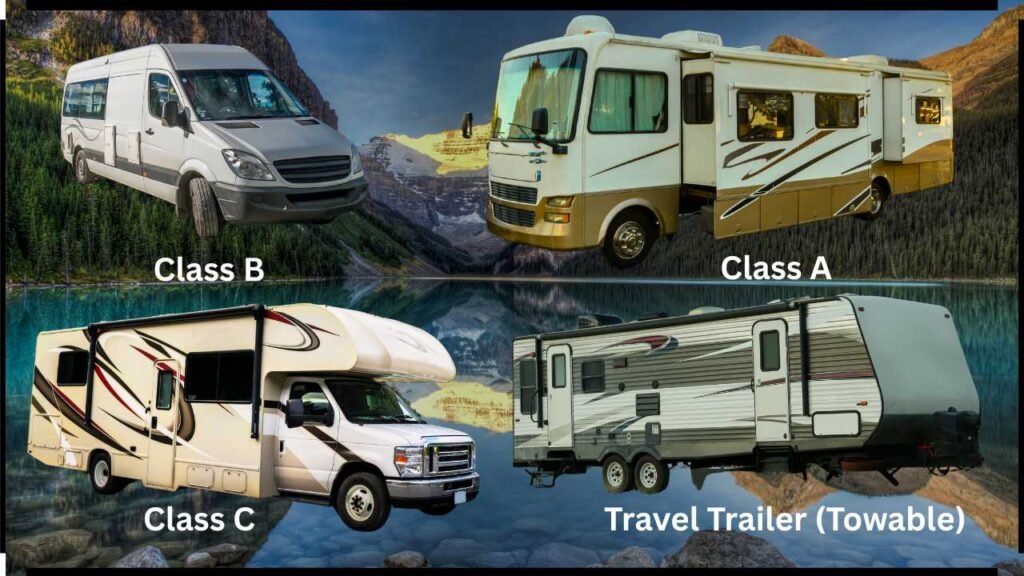 different recreational vehicle types